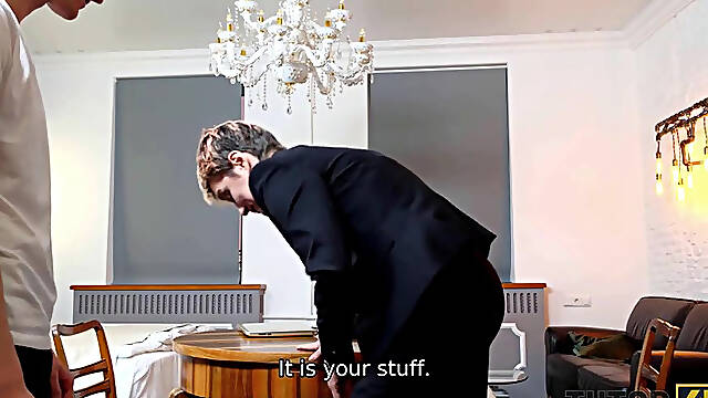 Literature Teacher is Full of Sexual Energy and is Ready to Satisfy Him