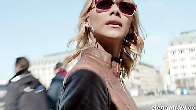 Like a tourist this milf Veronica Leal tries to find some fun for her wet cunt