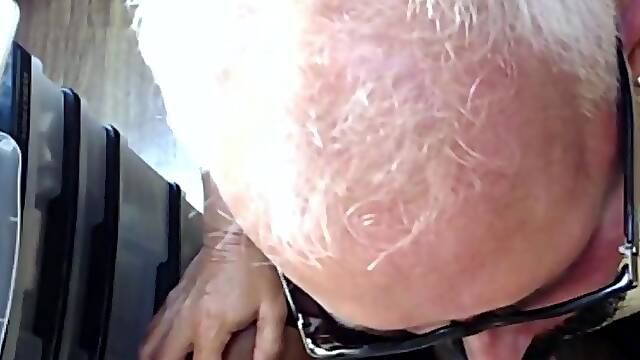 Amateur moustache mature visit gloryhole