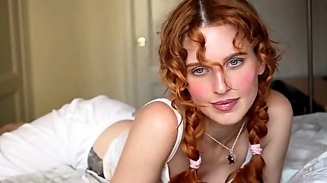 Jolie Chatte Solo, Rousse Webcam Ados, Jolie Teen Redhead