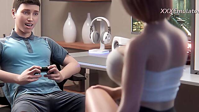 Stepmom Cheats—Virgin Stepson Seduced