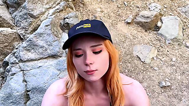MV Sweetie.Fox Girl.Blowjob.And.Had.Risky.Sex.In.Nature