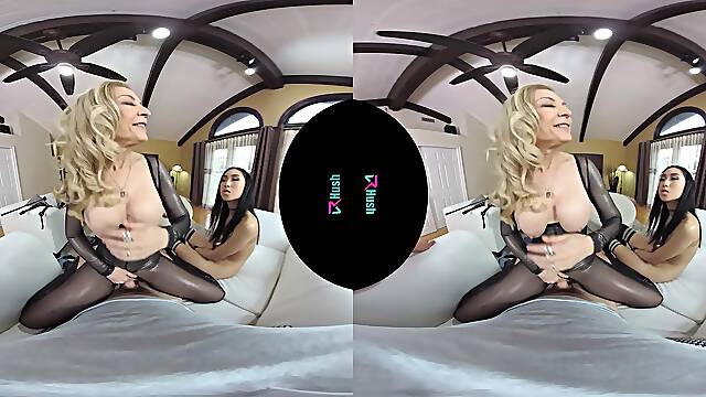 Nina Hartley, Eva Yi &amp; Mike Mancini - VRHush