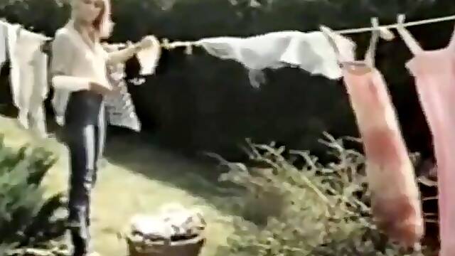 Classic vintage milf seduces a boy
