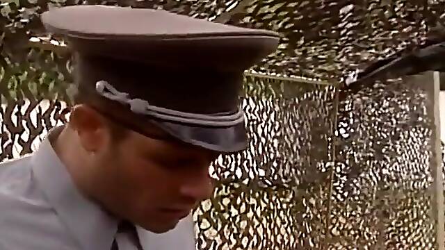Big Breasted Soldier Fucks A Perverted Asshole General With Maria Del Costa And Dries Breyne