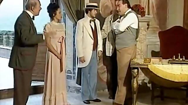 Francesco Malcom, Erika Bella And Roberto Malone In Minister And His Councils Disuss Prices For Woollen Cloth From Manufacure