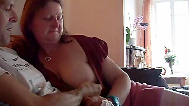 Busty bbw mature mom has romantic sex with creampie I meet her at hookups.one