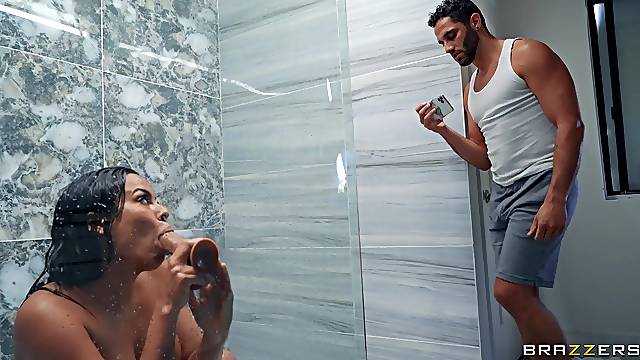 Ducha Brazzers, Dildo De Pie, Ducha Con Mamá, Ducha Her Y Mom