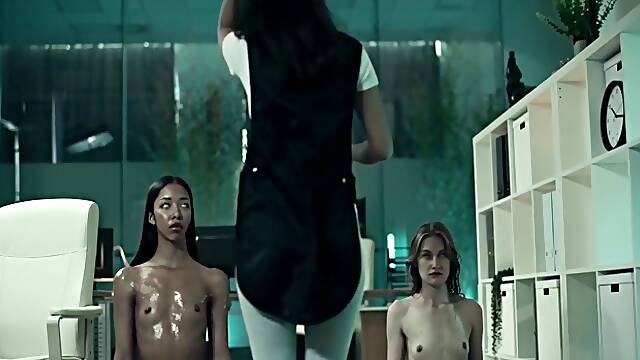 Bunny Brownie, Lia Lin And Tiffany Tatum - Captured Lesbian Lezdom Scissoring