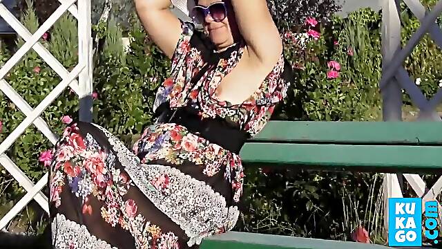 Amateur Vestido, Vestido Transparente Publico