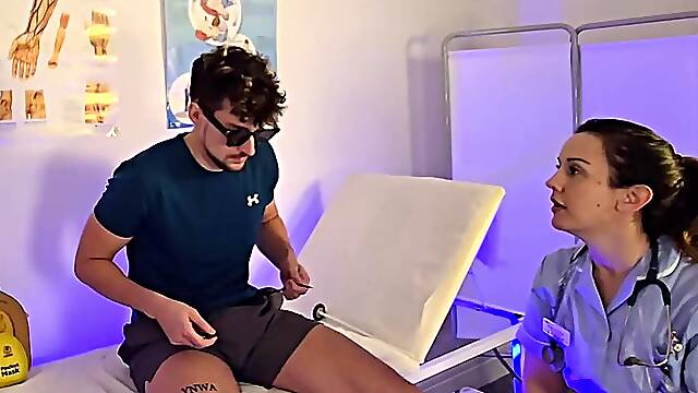 Watch Kayleigh Davis give Mr. LDNlads a once-over in this hotwife porn video