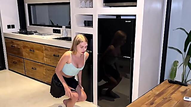 Gorgeous Slavic goddess bends over for hardcore doggystyle