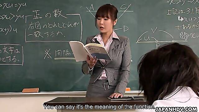 This Asian teacher named Kyoushi Kan is so damn slutty.This