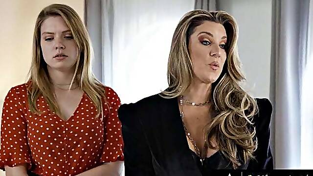 MOMMYS GIRL - MILF Kayla Paige & Assistant Giselle Palmer Turn Aften Opals