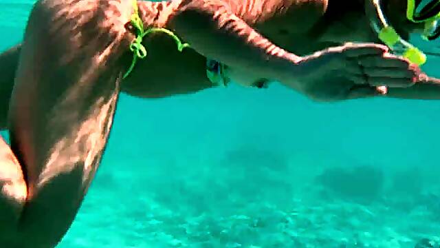 My Naked Diving On A Public Beach Rate What I Can Do Underwater, featuring Dirty Lady