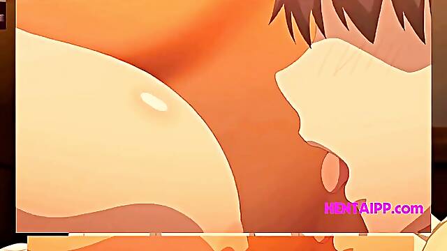 Three busty Hentai girls getting hot fuck