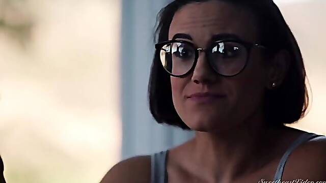 Romi Rain is passionately making love with Penny Barber, while they are alone at home