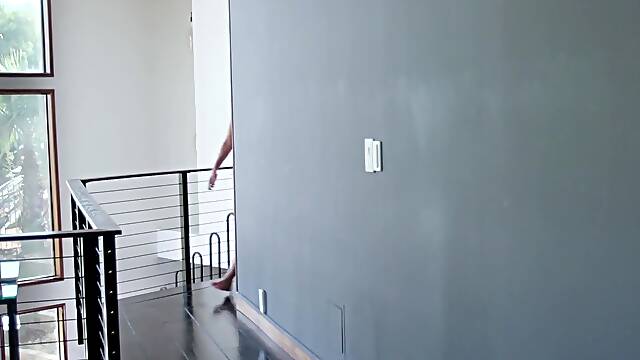 Jealous Alina Lopez catches Jade Baker eating their stepmoms pussy