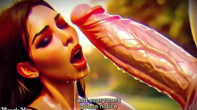 Latina baddie fantasizes about thick shaft in 3D animated XXX