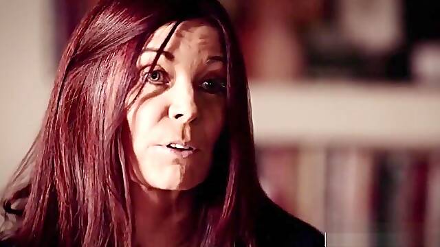 Teen 18+ Ivy Wolfe licks and fucks Magdalene St Michaels wet pussy in the chair