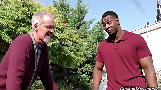 Angel Wicky looks amazing in erotic lingerie and even better with a black cock inside her