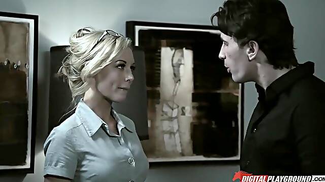 Rubiecita, Kayden Kross Follando, Corrida Facial Rubia