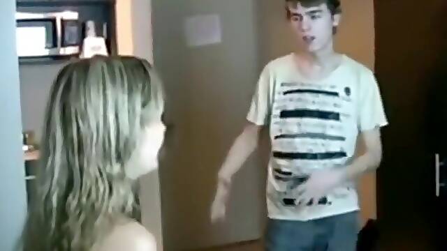 Cougar aunt fucks her virgin step-nephew
