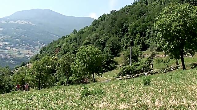 Al Aire Libre Aficionadas, Italianas Full Movie, Video Completo Familia