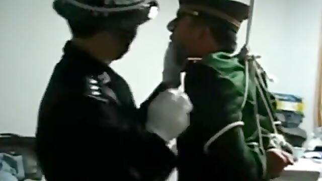 China gay SM police cosplay