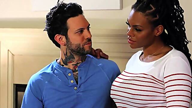 Halle Hayes Wild Return in a Sultry Scene