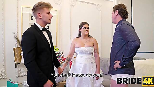 Joven Con Mi Esposa, Boda Realidad, Fiesta De Boda