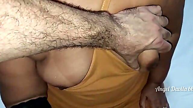 Large ramrod banging large booty