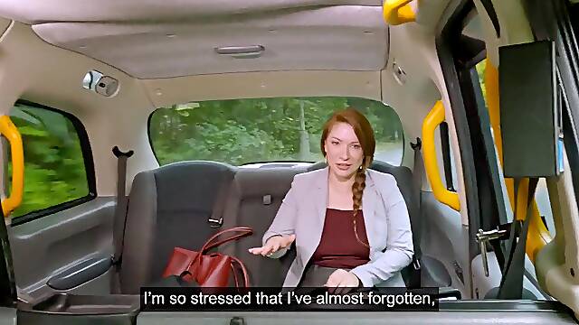 Fake Taxi - Gorgeous large melons Russian mother Id like to fuck Sata Jones hardcore public sex with Italian cab driver