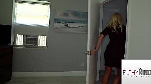 FilthyPov - My Blond Stepmom Got Insane At Me And Then LET ME BANG HER !