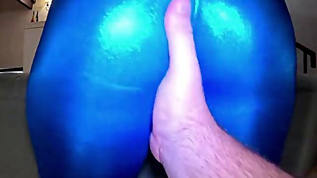 Shiny Cameltoe Tease, Hard Thrashing, Unfathomable Blowjobs & Coarse Doggy with Double Jizz flow preview