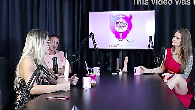 TATI WEGS COMPILATIONS ON BORA CAST WITH BRUNA CARLOS & MATHEUS CAETANO - PART two (SEE ON: SHEER RED)
