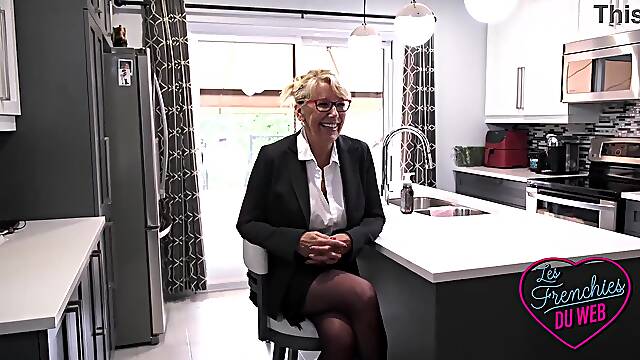 Encuentra Cojiendo A Su Madre, Suegra En Lenceria, Bianca Rubia