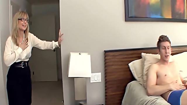 Bionda Matura Calze, Giarettiere