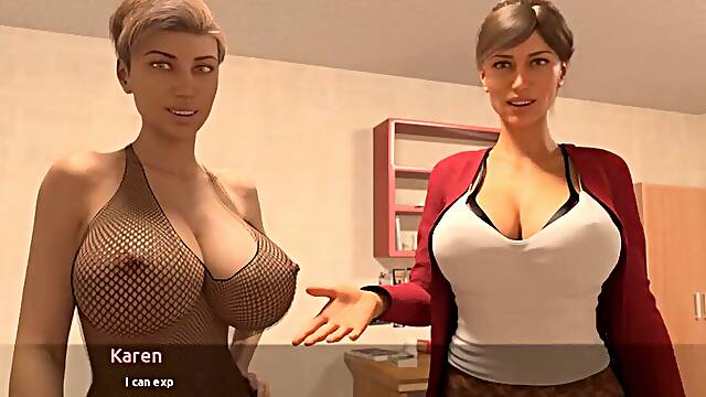 The Visit [v0.11] Part 24 Gameplay By LoveSkySan69 KAREN FINAL