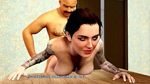 Tales From the Deep Eve - Chapter 1 - Mr. Ahmed porked Eve Before providing Her Another Week for the salary