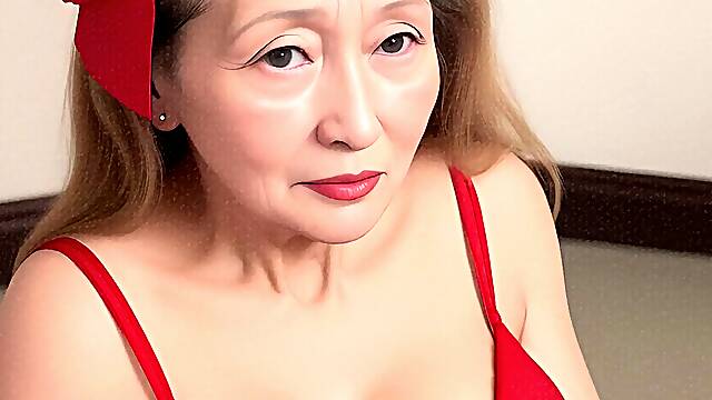 Mature asian grandma Cgi