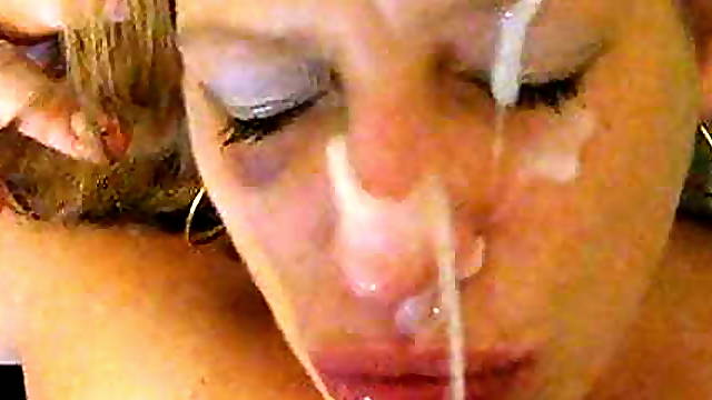 Crackhead with Black Eye Takes Facial