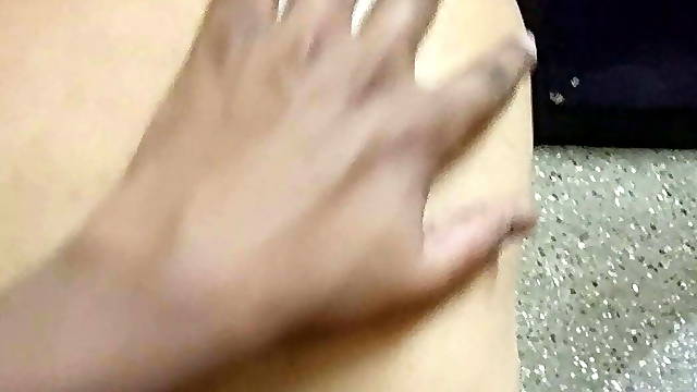Aunty Back massage by his boyfriend