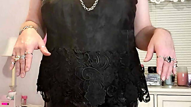 Talons Solo Mature, Lécher Pieds Nylon, Sent Mes Pieds, Trans Bas Nylon