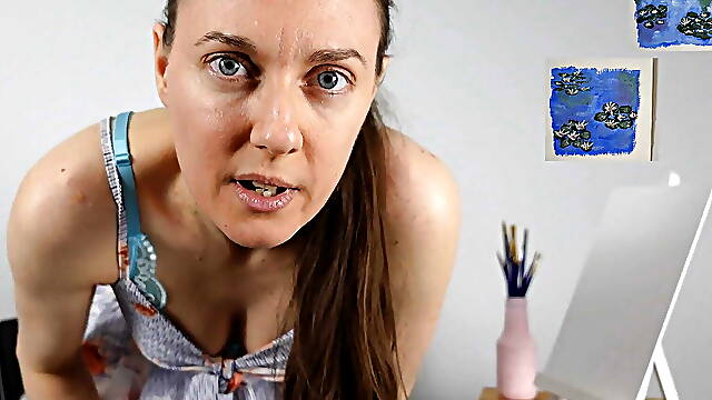 Artist friend explores and admires your body before playing with you - ASMR roleplay by Anna Winters