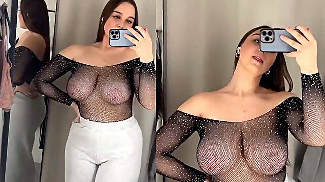 TRY ON HAUL BEFORE SCHOOL (YES..MY BOOBS ARE REAL!)