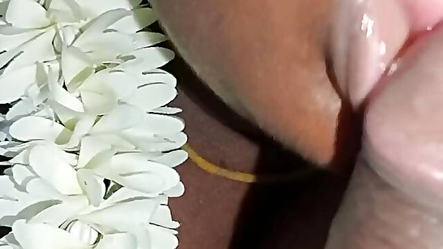Wife prepares teen friends penis for sex with erotic conversation nice blowjob