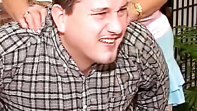 Slutty German granny eats cum after hard fuck