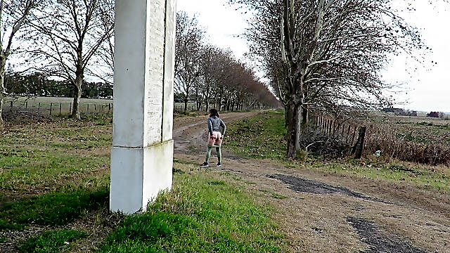 Patricia visits the farm for the first time and strips naked