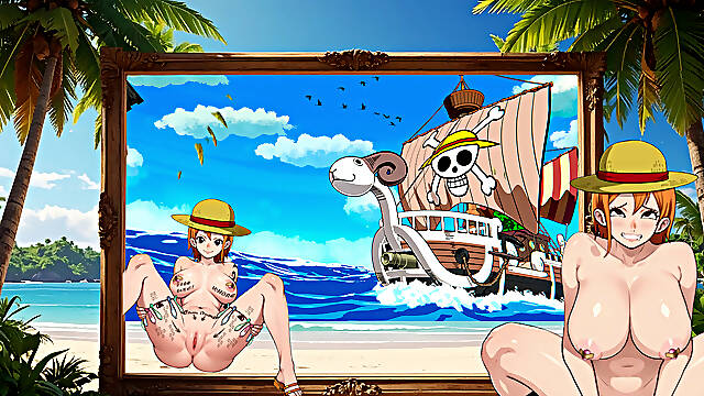 The WHORE of the SEAS from ONE PIECE. Nami the pirate